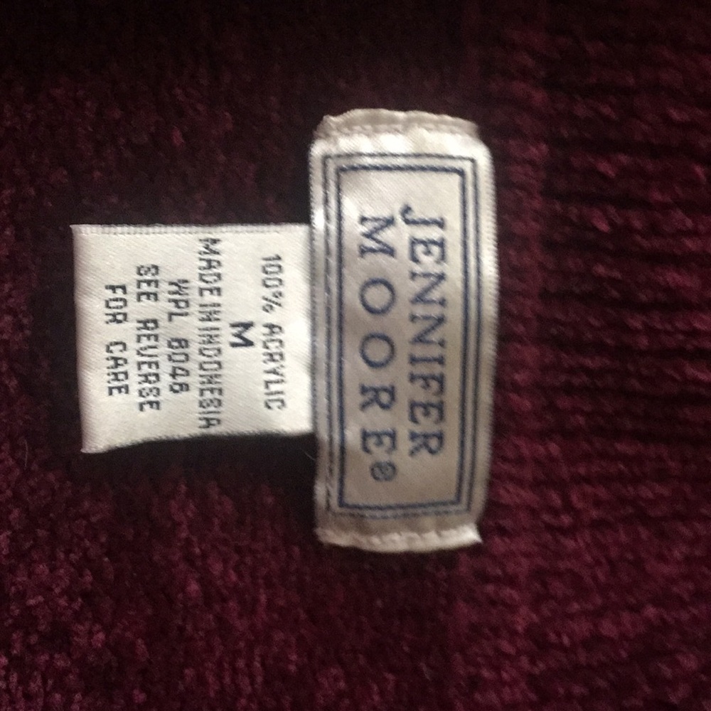 Jennifer Moore women’s acrylic sweater - Picture 4 of 5